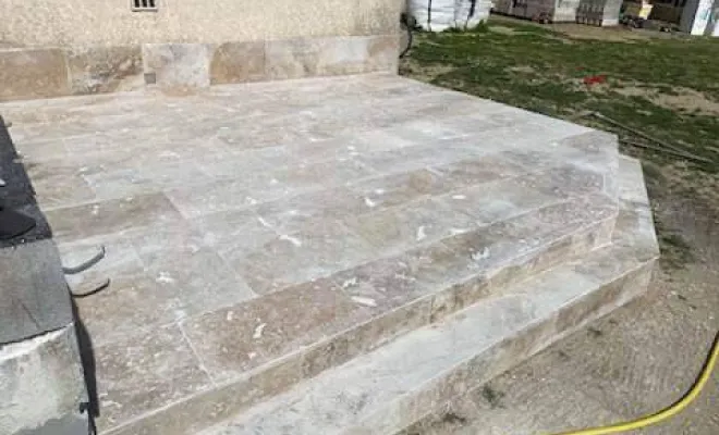 Carrelage extérieur, Nîmes, Antho Carreaux