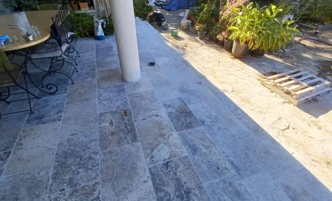 Carrelage extérieur, Nîmes, Antho Carreaux