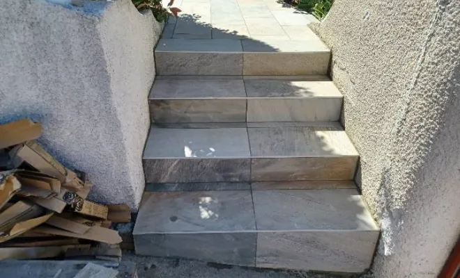 Carrelage extérieur, Nîmes, Antho Carreaux