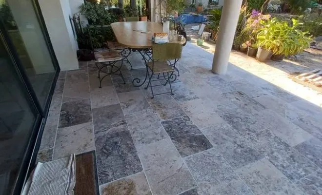 Carrelage extérieur, Nîmes, Antho Carreaux